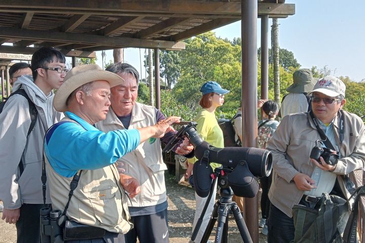 ▲推廣八卦山賞鷹生態永續觀光，參山處榮獲國家環境教育獎。　圖：參山國家風景區管理處／提供