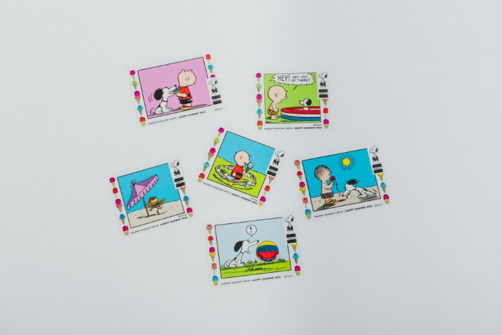 ▲本次活動限定的史努比貼紙。Ⓒ2026 Peanuts Worldwide LLC　圖：Sony Creative Product／提供
