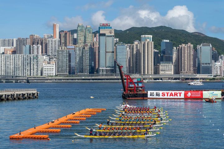 「永明香港國際龍舟節」是香港今年夏日首波大型盛事。　圖：香港旅遊發展局／提供 