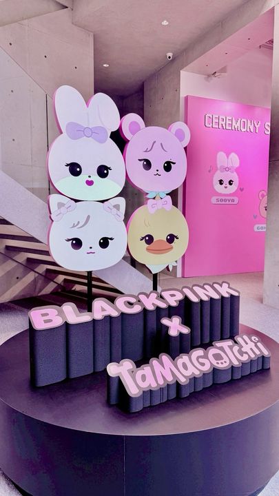 ▲BLACKPINKｘTAMAGOTCHI TAIPEI EXHIBITION。　圖：百翼媒體整合行銷／提供
