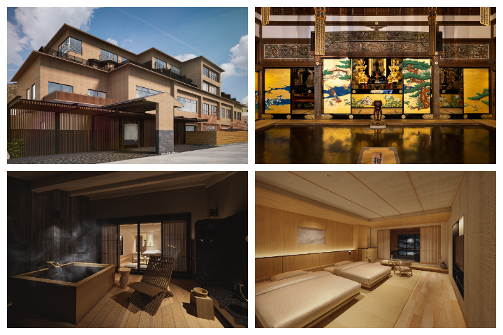 ▲YOKI MATSUSHIMA 設計奢華，且每間客室都有附個人溫泉浴池。　圖：GRANVISTA HOTELS & RESORTS／提供