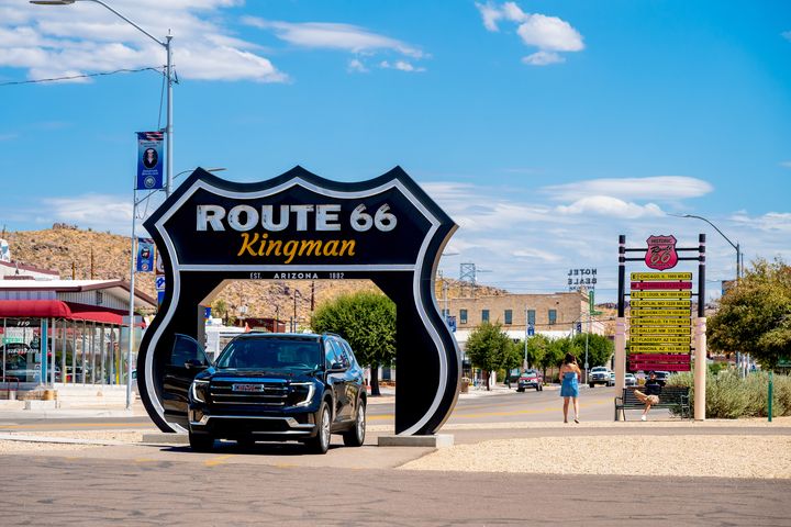 ▲美國經典「66號公路」亞利桑那州金曼市（Kingman）。　圖：美國國家旅遊局／來源