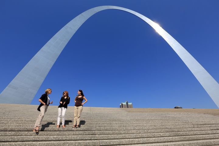 ▲密蘇里州「聖路易斯拱門」（The Gateway Arch）被譽為通往美國西部的大門。　圖：美國國家旅遊局／來源