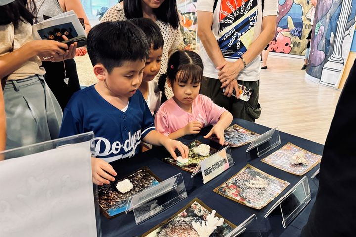 「珊瑚小學堂」帶親子走進東北角海底世界。　圖：新北市政府漁業及漁港事業管理處／提供