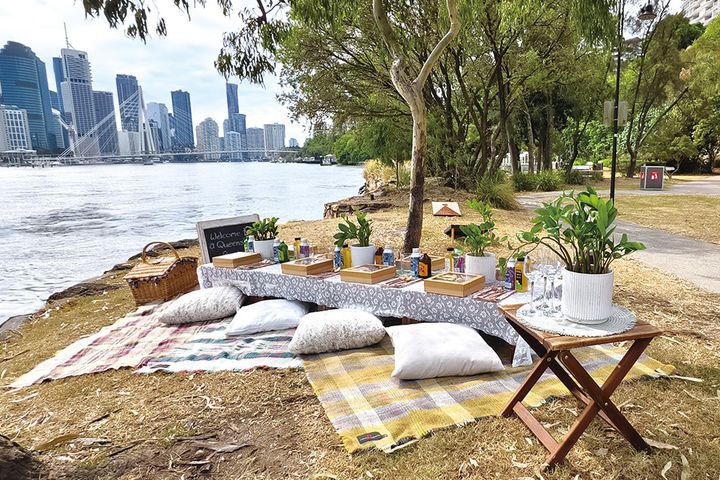 ▲Vintage Picnic Company 致力於打造精美復古風野餐體驗。  記者-歐彥君／攝
