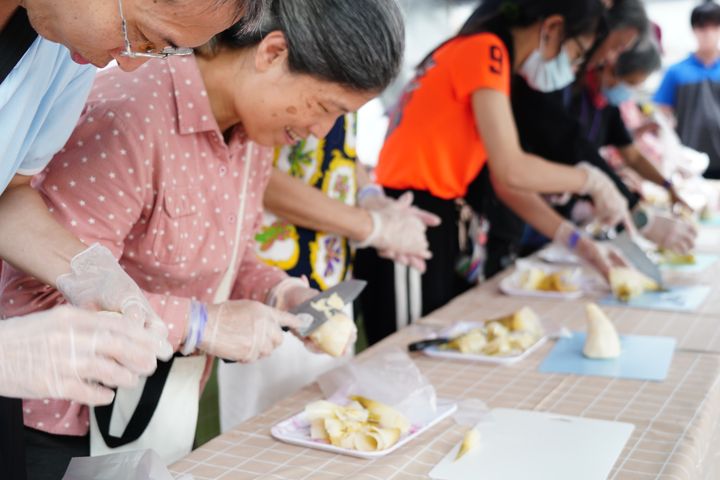 「2026觀音山食農教育體驗」推廣當季綠竹筍的鮮甜魅力。　圖：北海岸及觀音山國家風景區管理處／提供