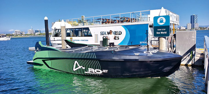 ▲Arro Jet Boating 黃金海岸最頂級的噴射快艇體驗。  記者-歐彥君／攝