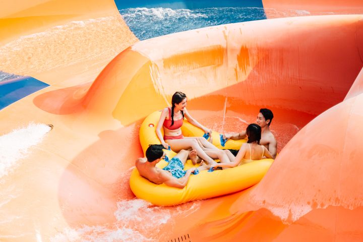 香港海洋公園的水上樂園（Water World）。　圖：香港海洋公園／提供 