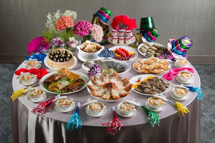 ▲全新尾牙春酒專案，由港台名廚團隊精心烹製粵式佳餚。　圖：Mega50宴會廳／提供