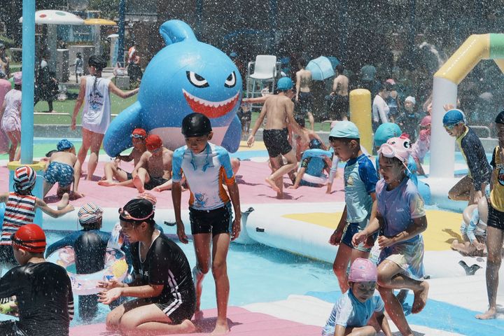 花蓮「知卡宣玩水趣」在「知卡宣綠森林親水公園」熱鬧登場。　圖：花蓮縣政府／來源