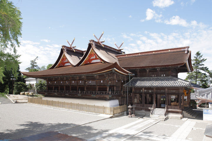國寶本殿・拜殿。　圖：吉備津神社／提供
