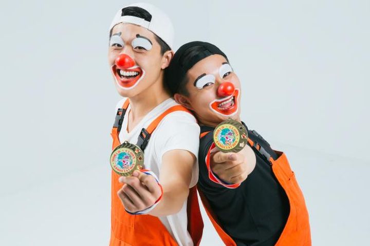 ▲「天馬戲創作劇團」活力獻演。　圖：中台世界博物館／提供