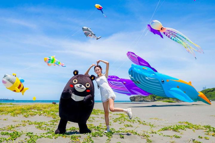 巨型鯨魚首度翱翔旗津！旗津風箏節7/25飛揚 FUN暑假微旅行