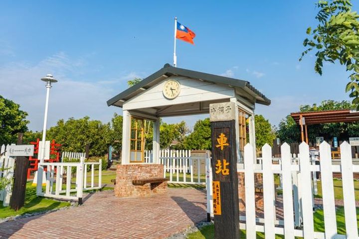 牛稠子車站。　圖：台南市政府觀光旅遊局／提供