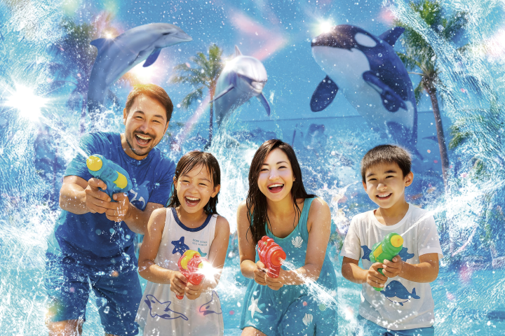 夏季限定的「Water Splash Festival」。　圖：GRANVISTA HOTELS & RESORTS／提供