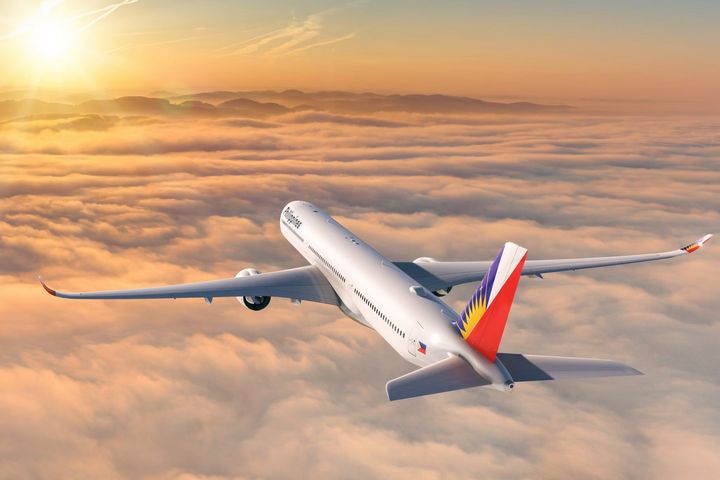 啟動歷來最大規模的廣體客機更新與擴充計畫，增購空中巴士 A350-1000客機、波音787-10夢幻客機等新機。　圖：菲律賓航空／提供 