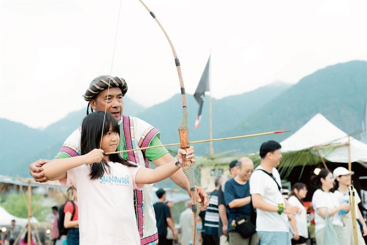 ▲山野獵場－射箭互動體驗。　圖：花東縱谷國家風景區管理處／提供