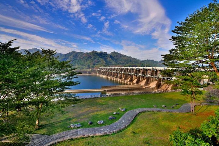 石岡水壩是極佳的賞鳥勝地。　圖：臺中市石岡區公所／提供