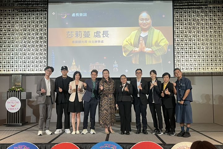泰國觀光局台北辦事處新任處長張瑞祺（Ms. Pornsiri Chardpornpun）履新，並於「泰國旅遊產品說明會暨新任處長佈達晚宴」與台灣旅遊業者正式見面。　圖：泰國觀光局／提供