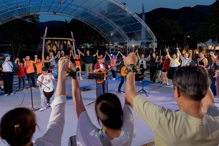 ▲2025年活動-山谷舞台演出。　圖：花東縱谷國家風景區管理處 ／提供
