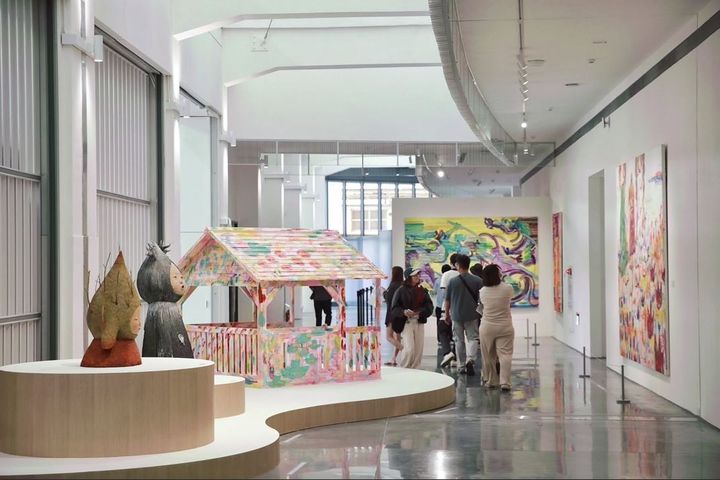 「屏東縣立美術館」開館首檔國際特展《當繁花盛開》日本當代藝術展，將展至08/30，快把握機會走進展場。　圖：屏東縣政府文化處／提供 