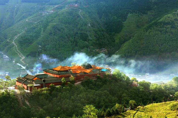世界文化景觀遺產－五臺山。　圖：忻州文旅／提供