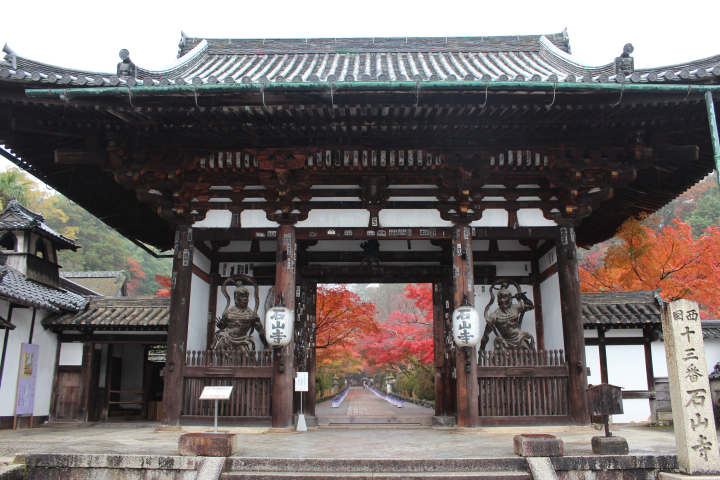 ▲「石山寺」的重要文化財「東大門」。　圖：石山寺／提供
