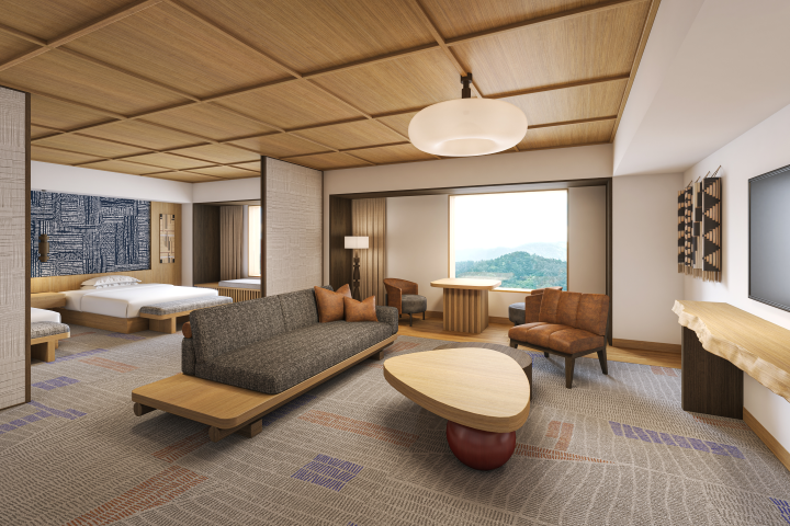  ▲豪華雙人套房房型。　圖：JR東海 HOTELS／提供