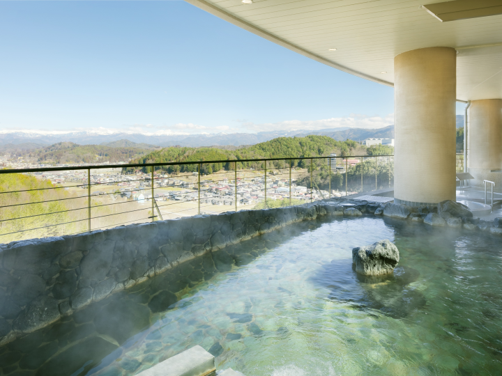 ▲露天溫泉浴場。　圖：JR東海HOTELS／提供
