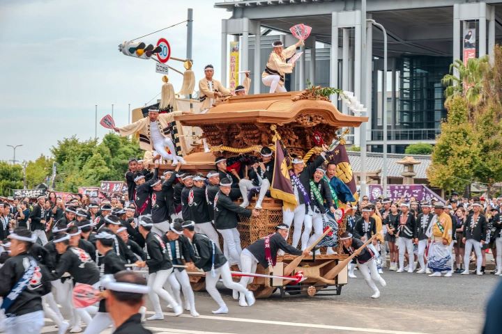 大阪「岸和田地車祭」9.10月登場！必看4噸地車高速直角轉彎