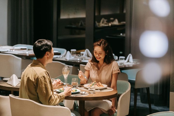 ▲「平日國旅補助加碼專案」回饋可用於「PURE」歐法餐廳，折抵餐飲消費，享受館內精緻餐飲體驗。　圖：北投老爺酒店／提供