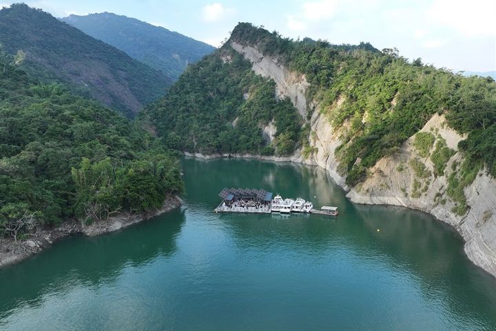 ▲水上音樂平臺。　圖：西拉雅國家風景區管理處／提供