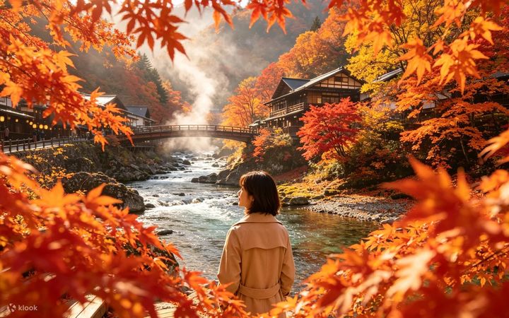 ▲「eSIM錢包」可讓旅客保存流量於不同國家接著用（圖為日本北海道賞楓一日遊）。　圖：Klook／提供