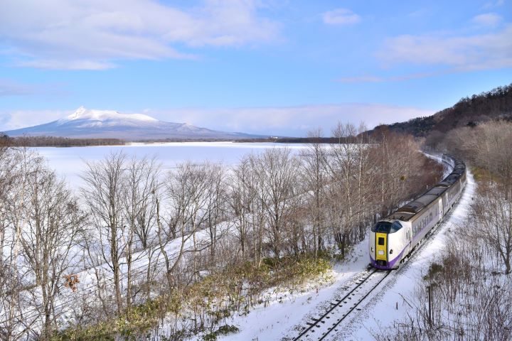▲鐵路之旅無須擔心雪地駕車風險，安心遊玩。　圖：JR北海道／提供