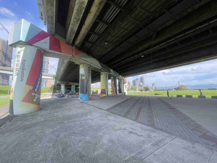 ▲臨時加開中山橋「原住民族主題園區」烤肉野炊區。　圖：新北市政府水利局／提供
