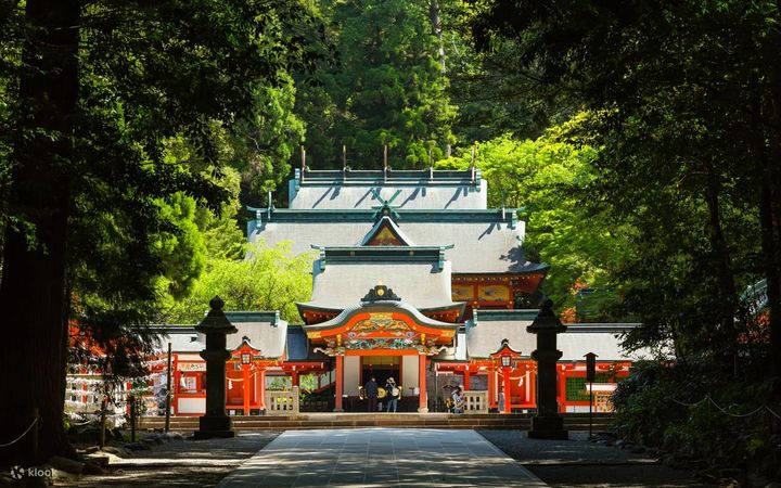▲喜歡歷史文化的旅客，可以走訪鹿兒島「霧島神宮」。　圖：Klook／提供