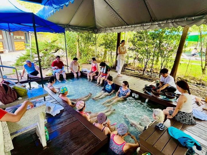 ▲龜丹溫泉泡腳體驗。　圖：台南市政府觀光旅遊局／提供