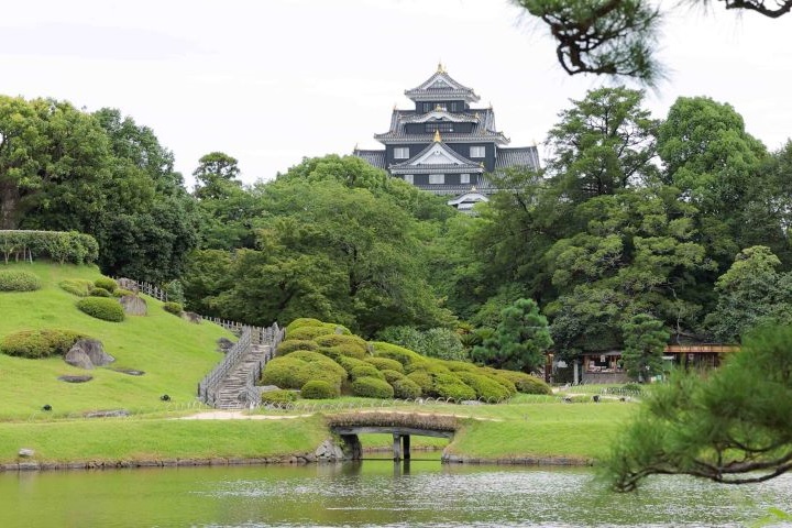▲岡山必訪景點岡山後樂園。　圖：岡山市台灣推廣事務所／提供