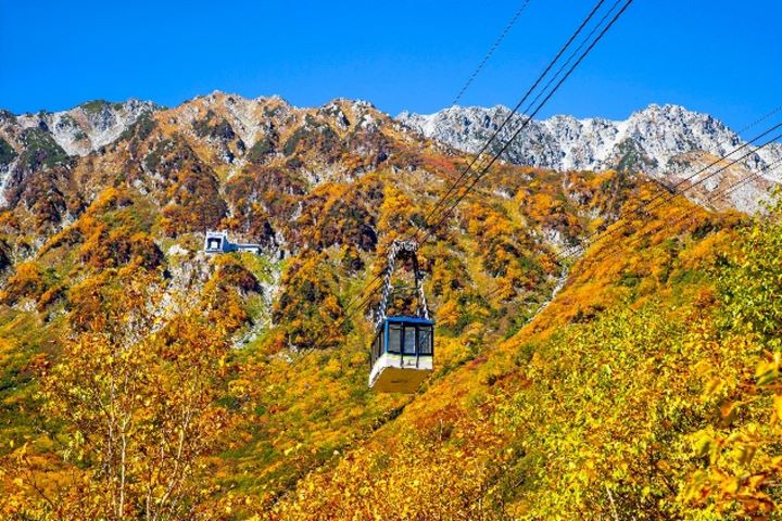 立山空中纜車（2025年10月）。　圖：立山黑部貫光株式會社／提供