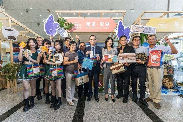 ▲南區觀光圈攤位介紹。　圖：交通部觀光署／提供