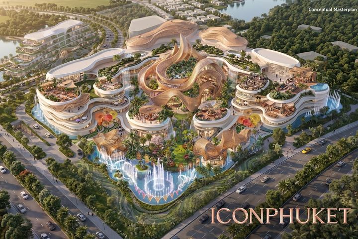 「ICONPHUKET」首創結合零售、特色景點與娛樂的複合式目的地。　圖：Siam Piwat．Media OutReach Newswire／提供