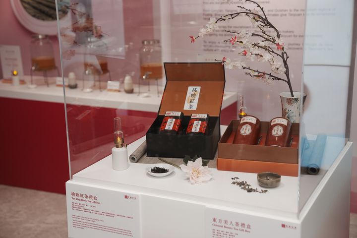 ▲來機場把桃園好茶帶回家。　圖：桃園市政府農業局／提供