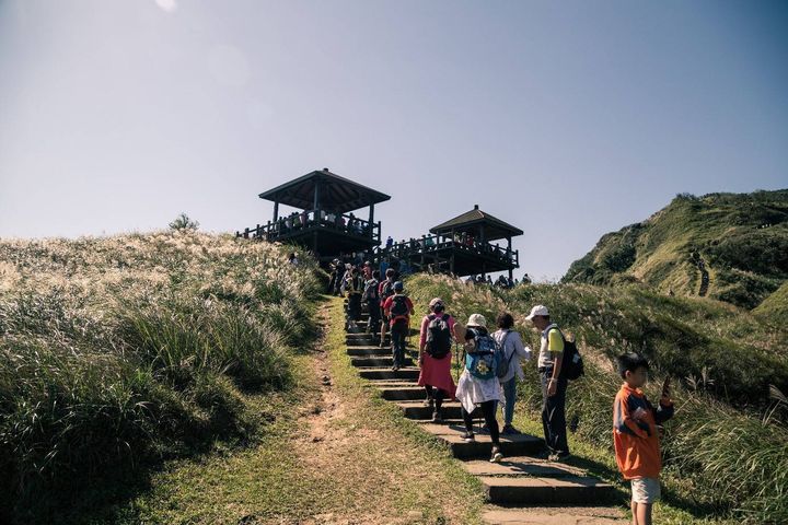 ▲「秋芒漫步・草嶺古道一日遊」帶領旅客輕鬆走訪草嶺古道，感受歷史與自然風光。　圖：東北角及宜蘭海岸國家風景區管理處／提供