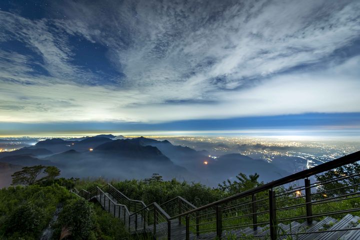 ▲眺望嘉義迷人的夜景。　圖：嘉義市政府／提供