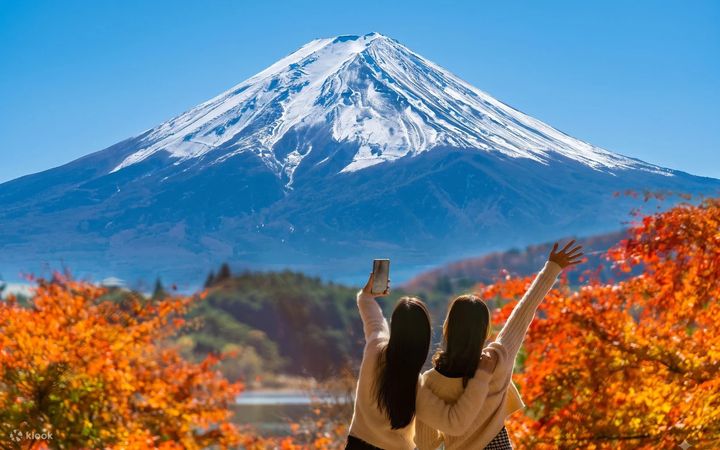 ▲10月數據顯示，日本熱門行程如「富士山周邊一日遊」訂單較去年同期成長近50%。　圖：Klook／提供